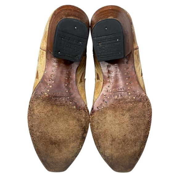 Corral Women’s Brown Distressed Eagle Overlay Western Cowgirl Boot Size US 8 - Picture 9 of 10